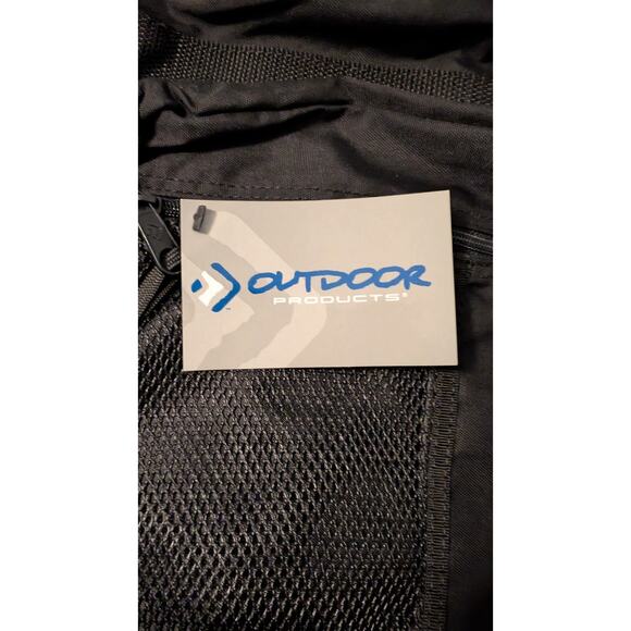 Outdoor Products Essential Carry-on Duffel Bag Backpack Black 13x21x9 New NWT - Picture 3 of 7